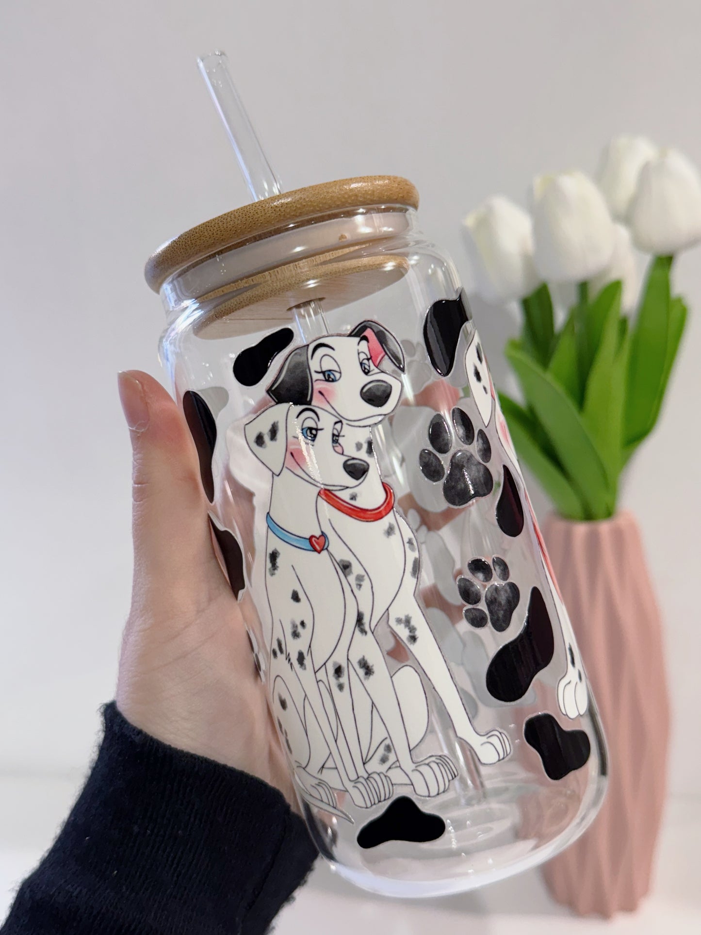 PEGATINA UV DTF PARA TAZAS 16Oz 101 DÁLMATAS