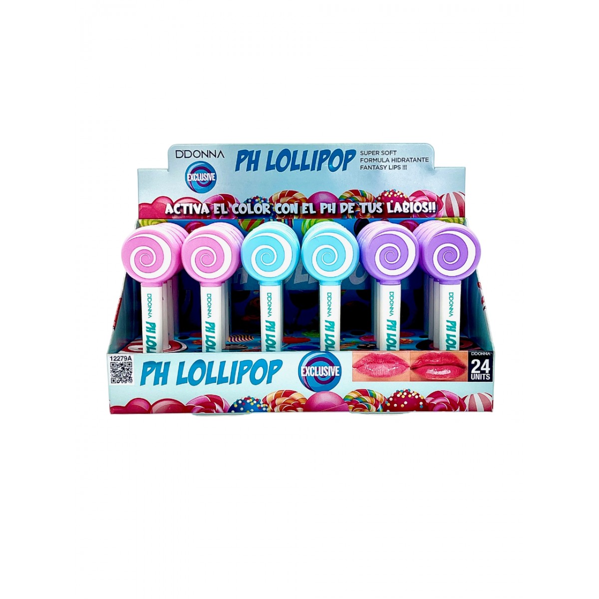 LIP GLOSS PH LOLLIPOP - DDONNA