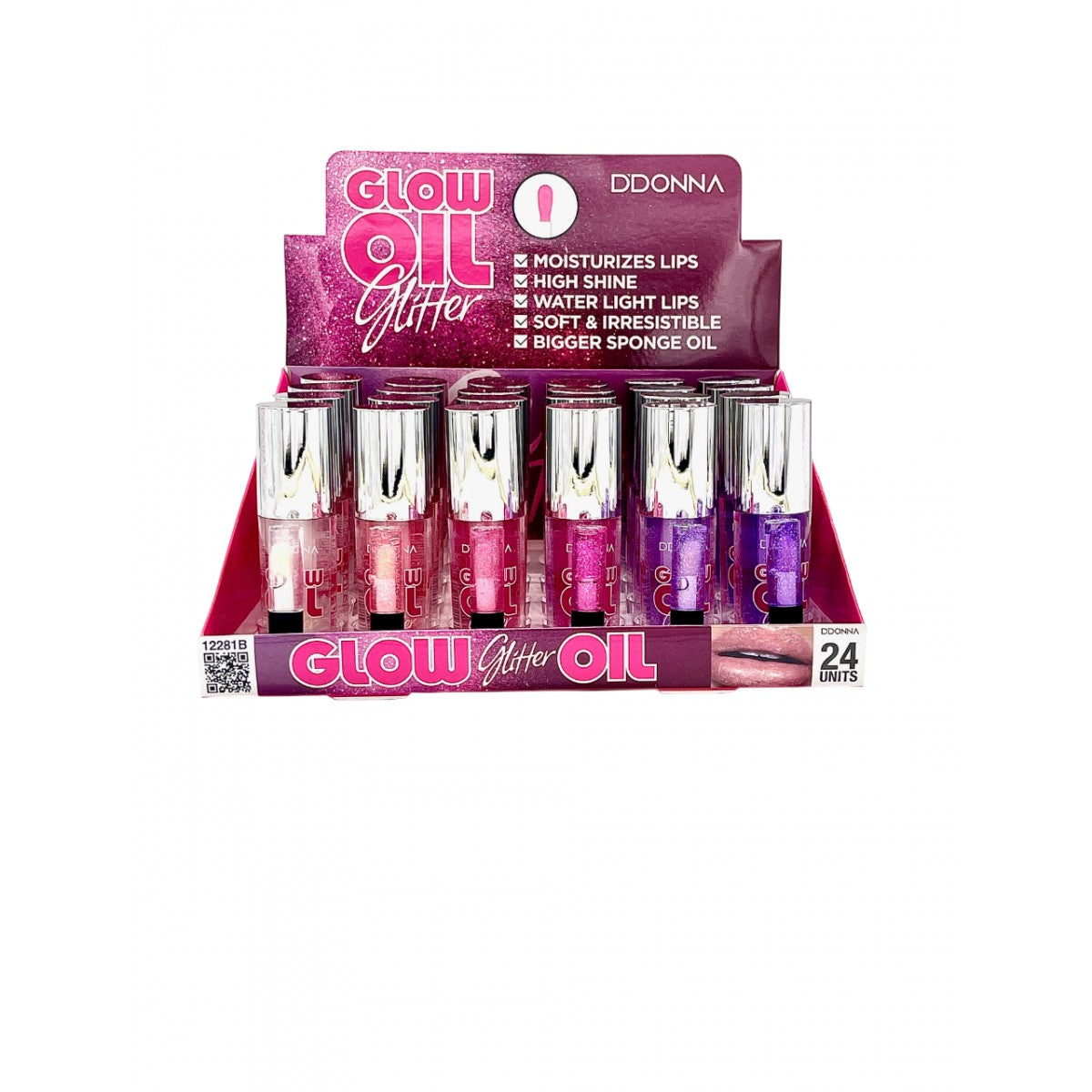 LIP GLOW OIL GLITTER - DDONNA