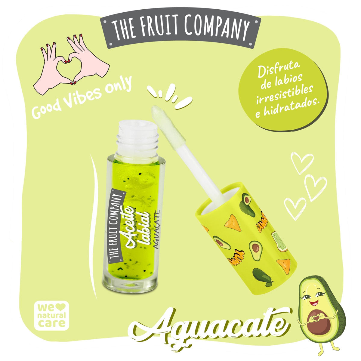 ACEITE LABIAL AGUACATE - THE FRUIT COMPANY