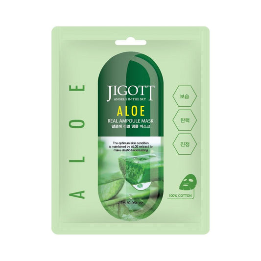 MASCARILLA FACIAL CALMANTE E HIDRATANTE DE ALOE VERA - JIGOTT