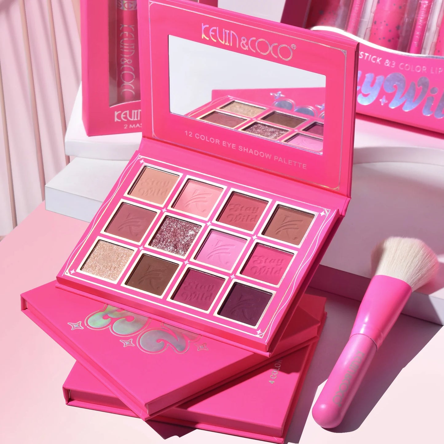 PALETA DE SOMBRAS STAY WILD - KEVIN Y COCO