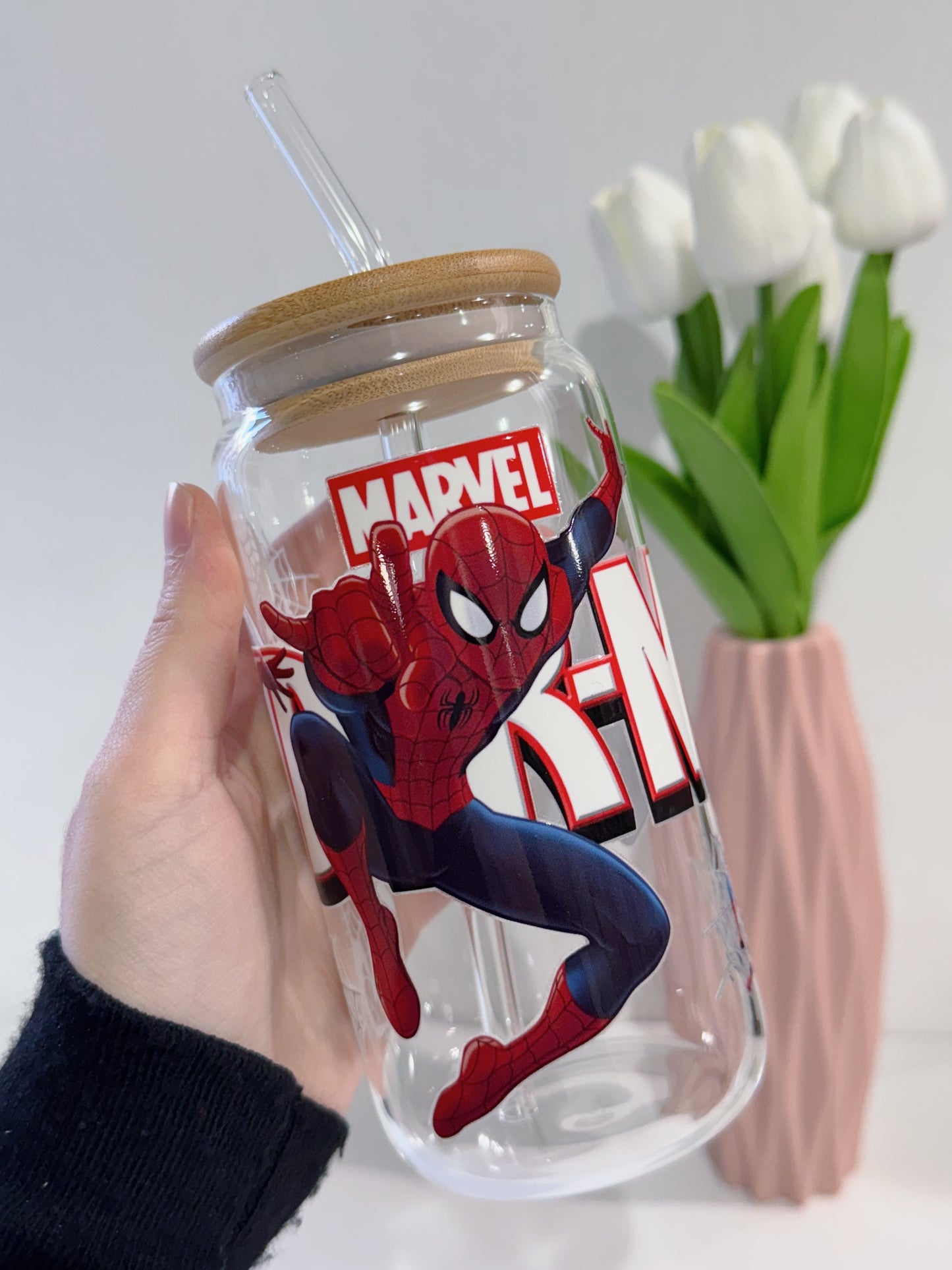 TAZA SPIDERMAN 550ML