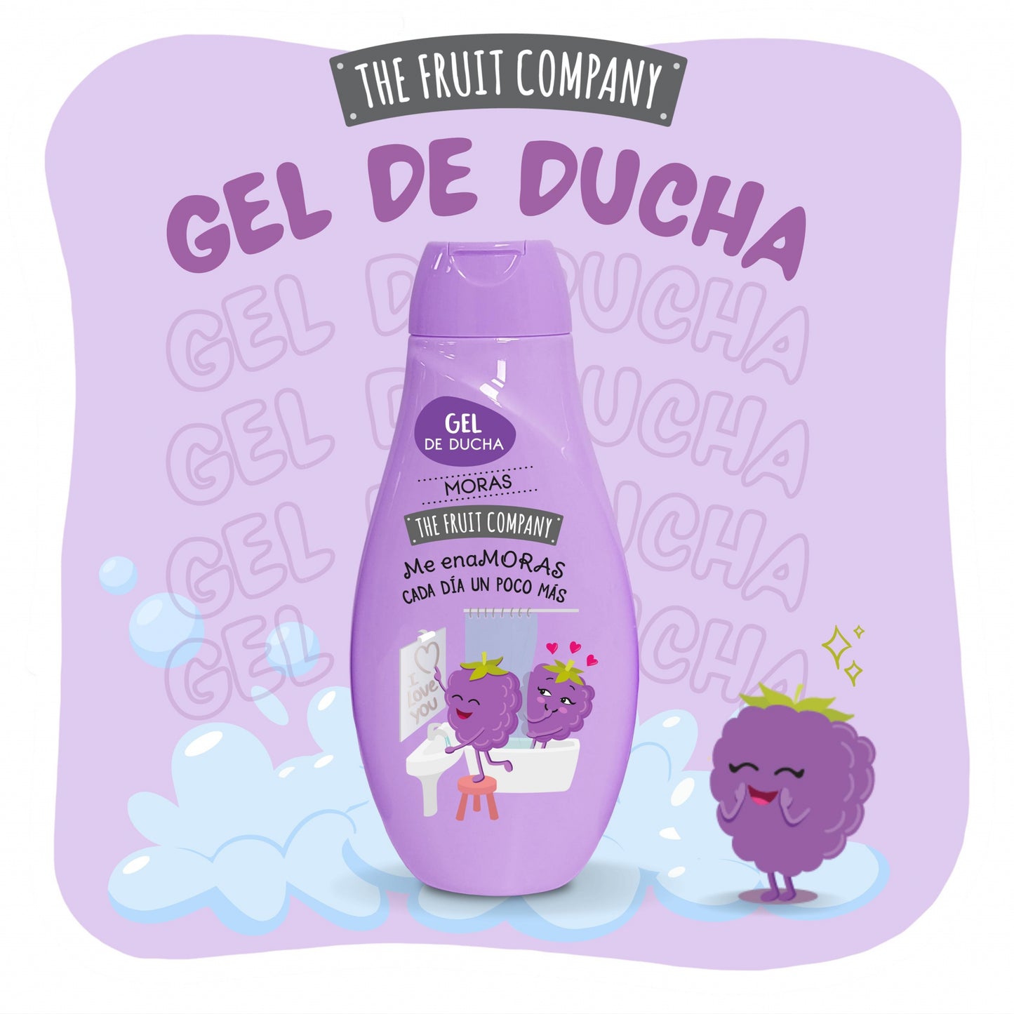 GEL DE DUCHA DE MORAS - THE FRUIT COMPANY