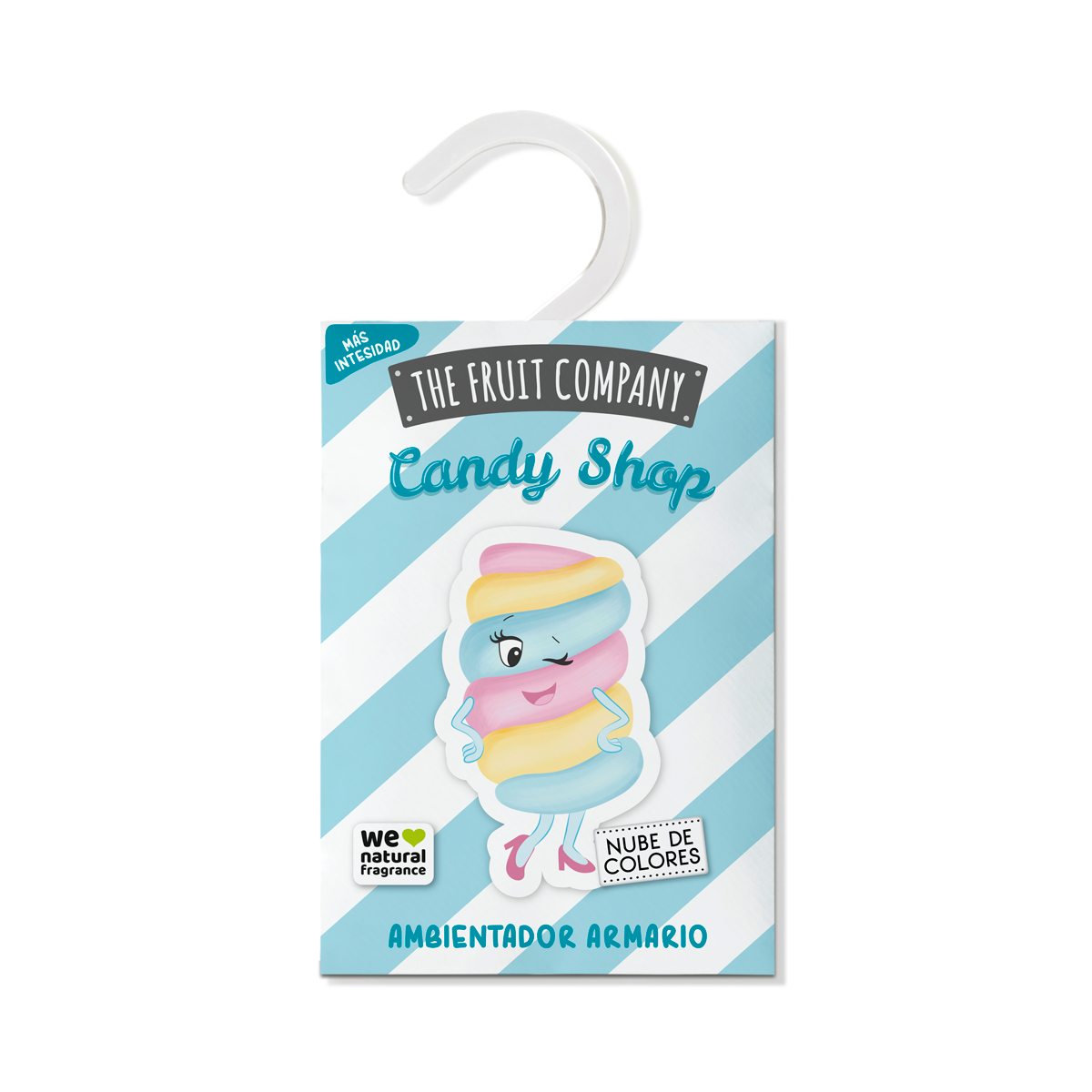 AMBIENTADOR DE ARMARIO NUBE DE COLORES CANDY SHOP - THE FRUIT COMPANY