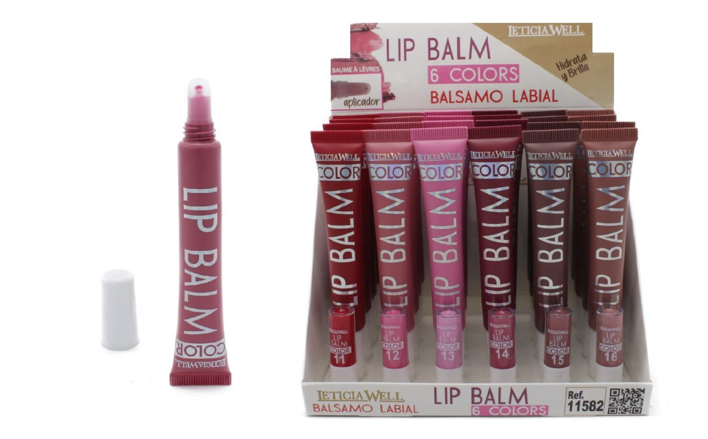 LIP BALM CON COLOR - LETICIA WELL