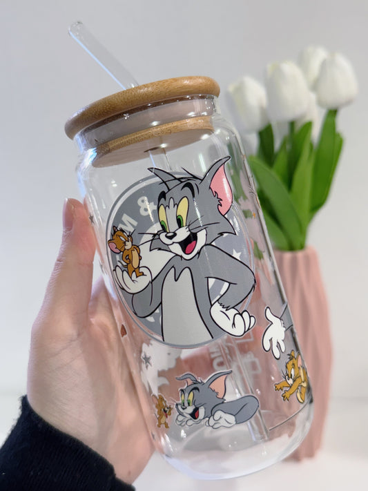 TAZA TOM Y JERRY 550ML