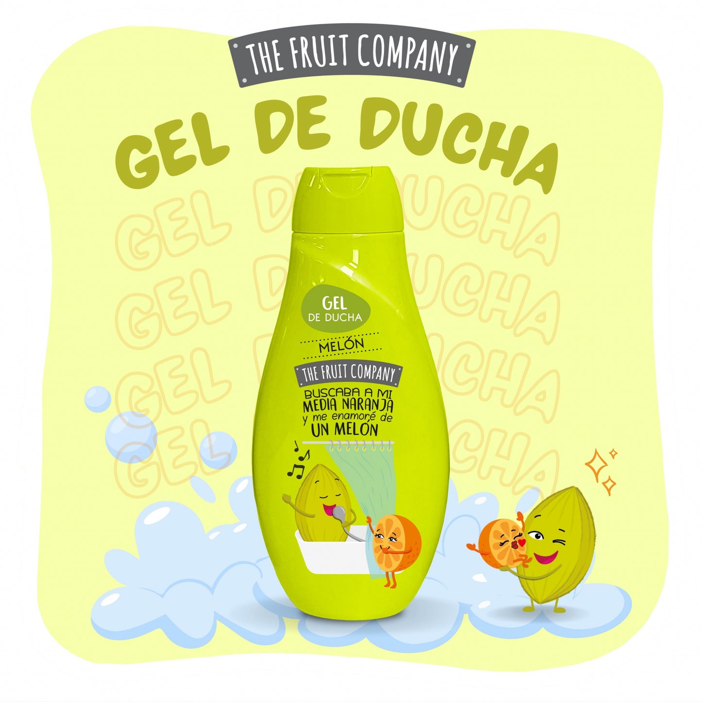 GEL DE DUCHA DE MELÓN - THE FRUIT COMPANY