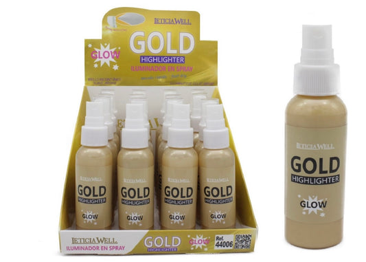 ILUMINADOR EN SPRAY GOLD GLOW - LETICIA WELL