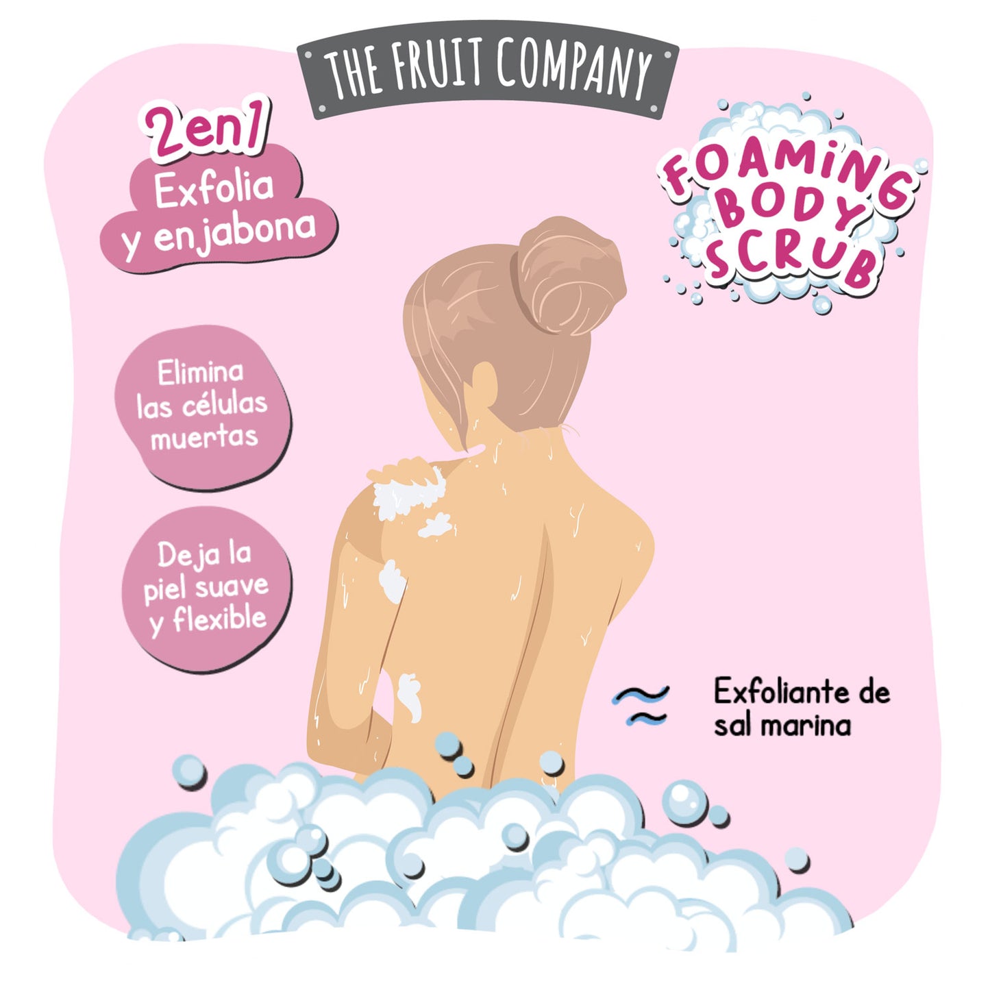 EXFOLIANTE CORPORAL FRESA - THE FRUIT COMPANY