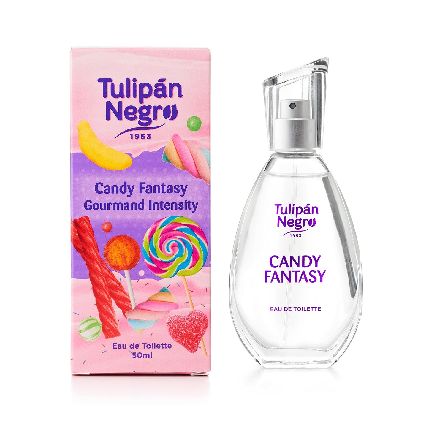 COLONIA CANDY FANTASY 50ML - TULIPAN NEGRO