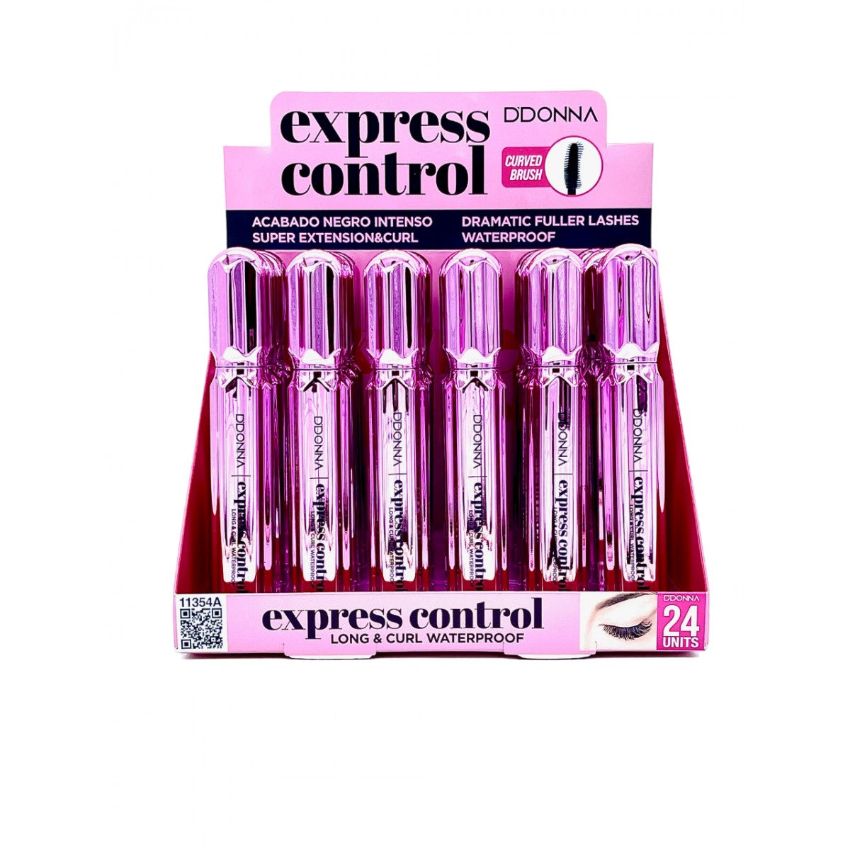 MÁSCARA DE PESTAÑAS EXPRESS CONTROL WATERPROOF - DDONNA