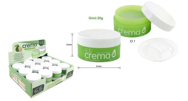 CREMA DESMAQUILLANTE DE AGUACATE 20GR. - EASY PARIS