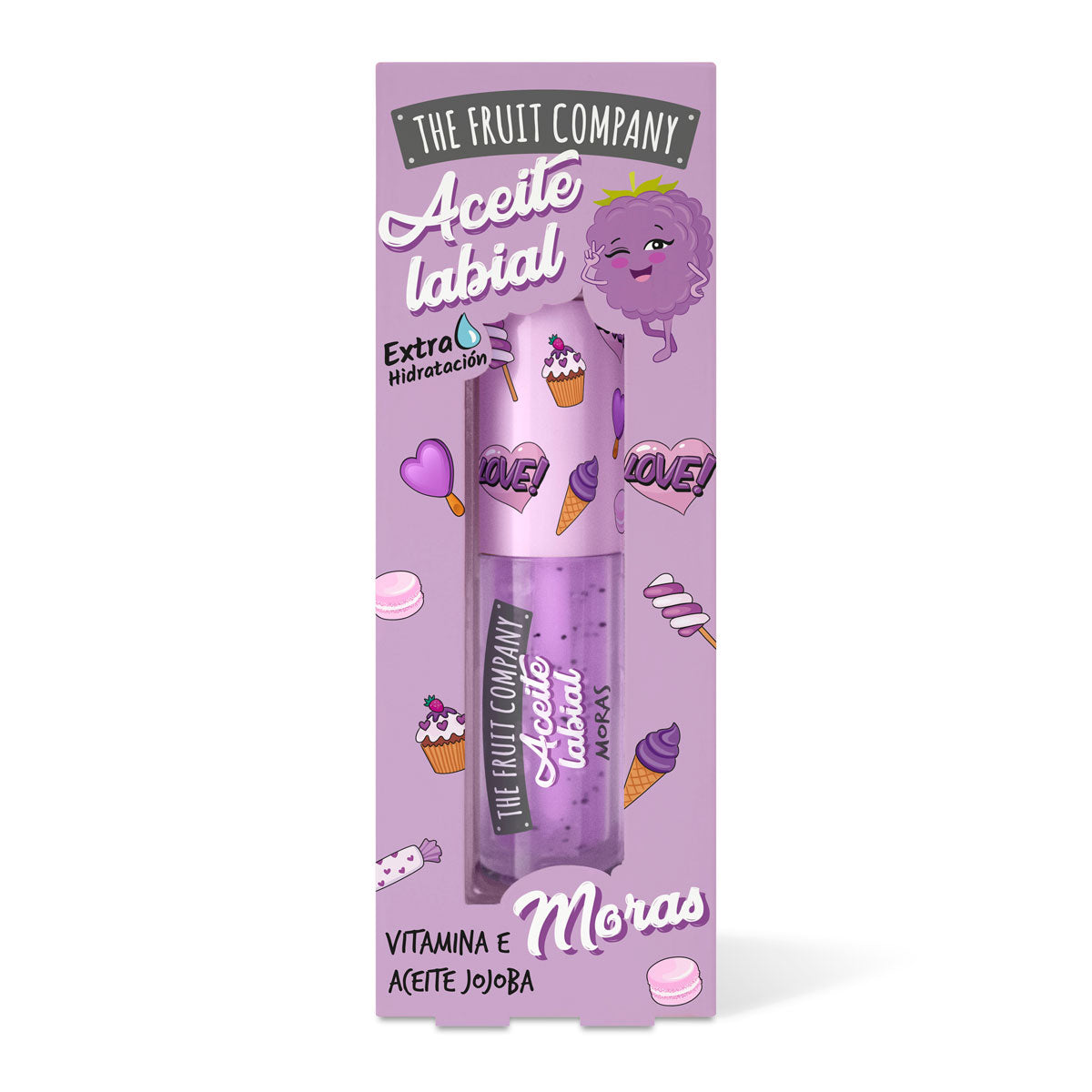 ACEITE LABIAL MORAS - THE FRUIT COMPANY