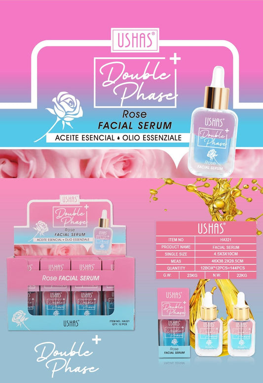 SERUM FACIAL DE ROSAS - USHAS