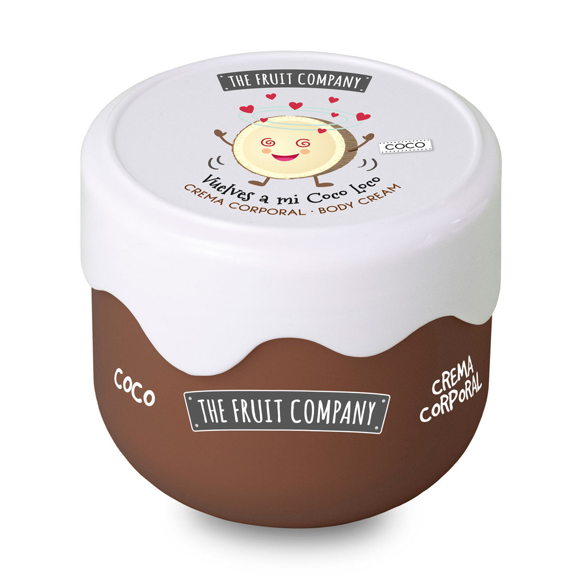 CREMA CORPORAL EFECTO SEDA DE COCO - THE FRUIT COMPANY