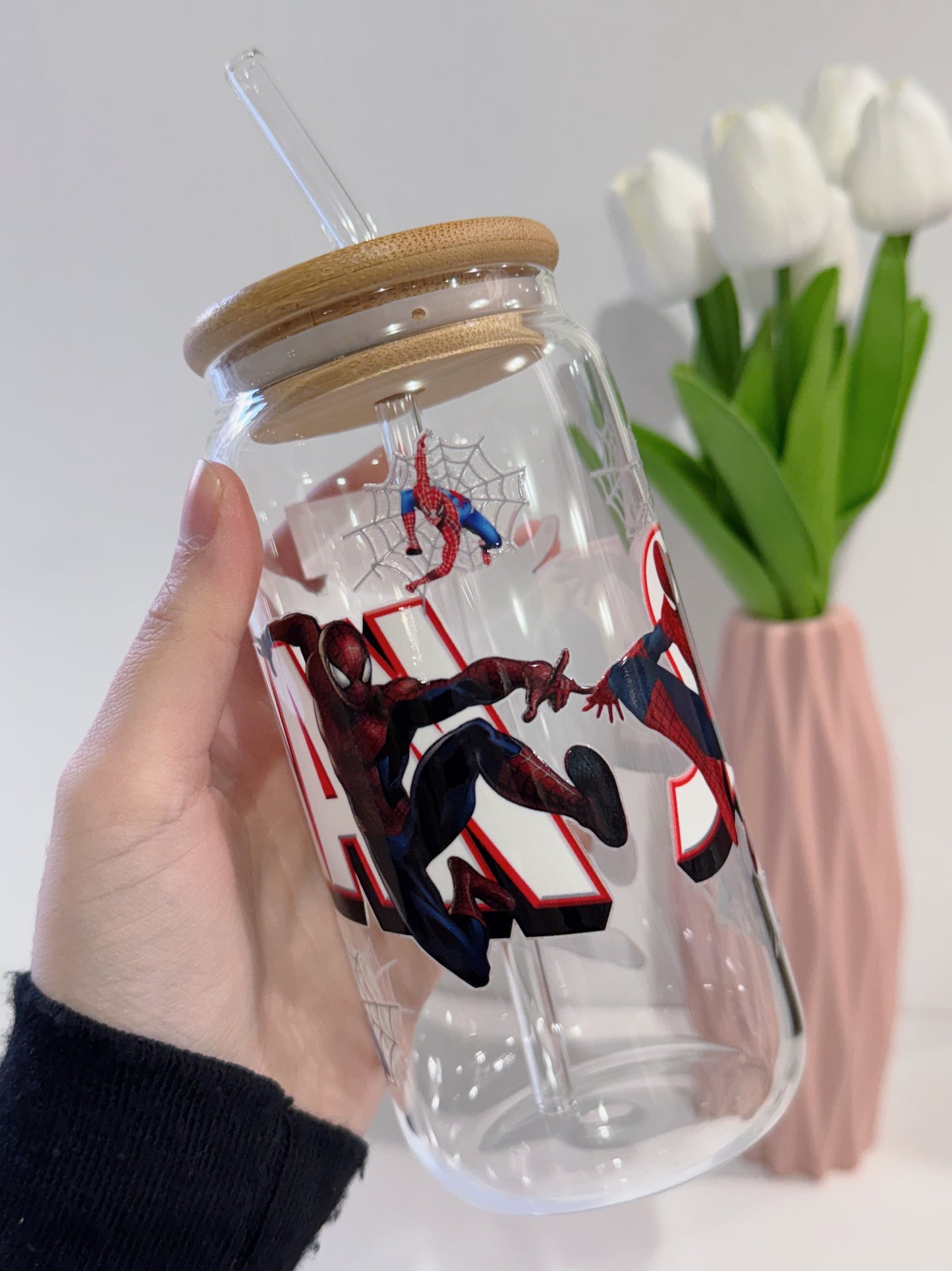 TAZA SPIDERMAN 550ML