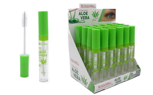 MÁSCARA TRANSPARENTE PARA CEJAS Y PESTAÑAS DE ALOE VERA - LETICIA WELL