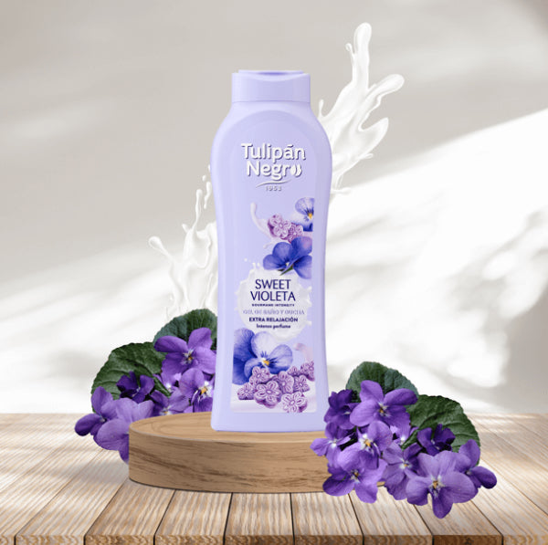 GEL DE BAÑO SWEET VIOLETA - TULIPAN NEGRO