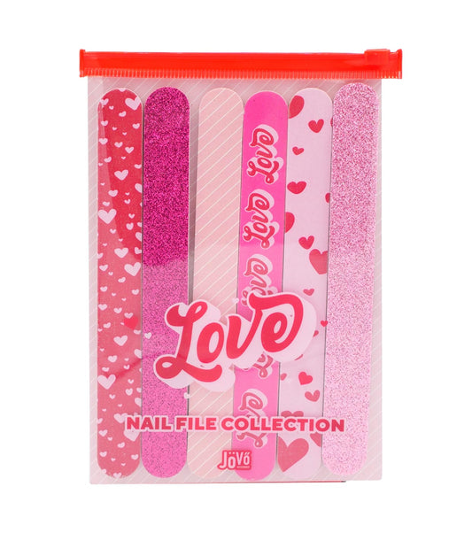 PACK 6 LIMAS DE UÑAS LOVE - JOVO