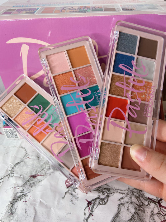 PALETA DE SOMBRAS PASTELS - DDONNA