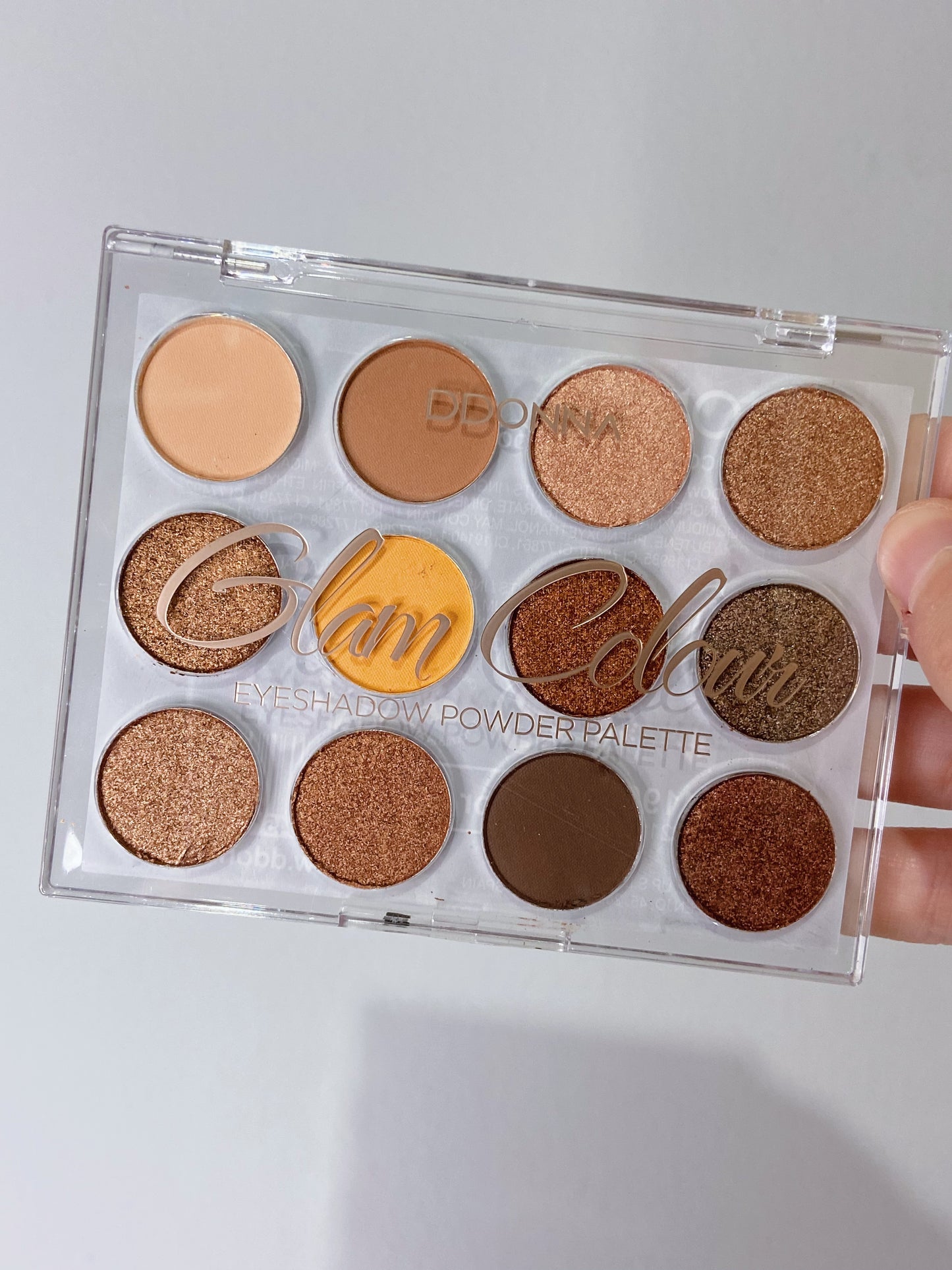 PALETA DE SOMBRAS GLAM COLOUR A - DDONNA