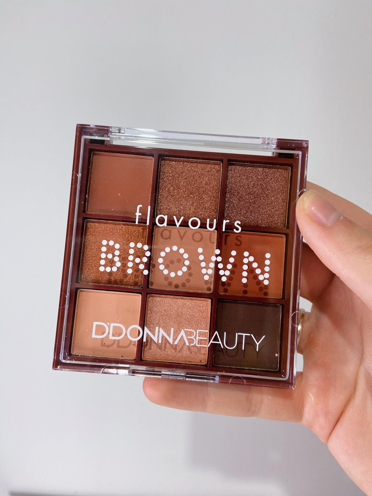 PALETA DE SOMBRAS FLAVOURS BROWN - DDONNA