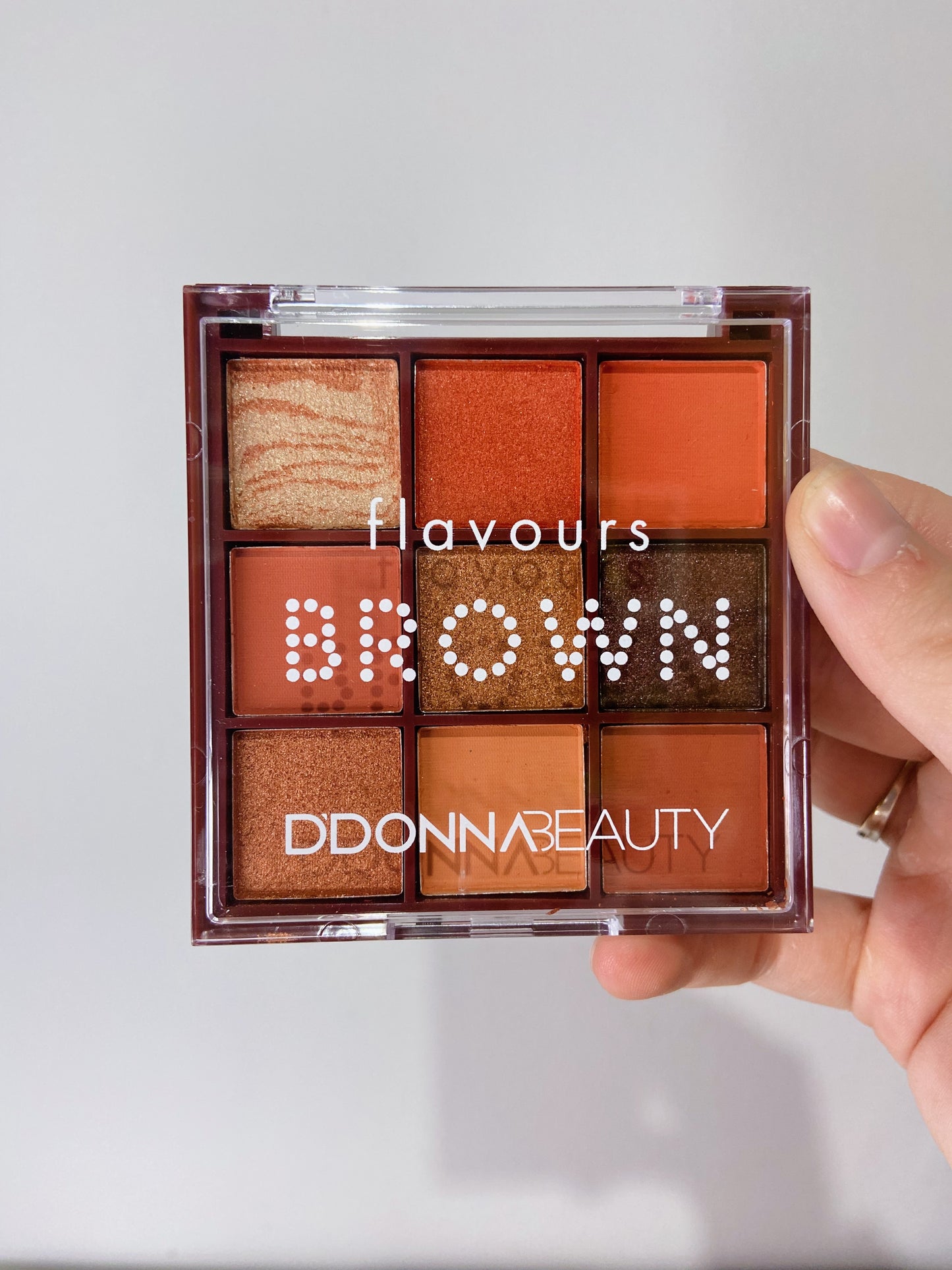 PALETA DE SOMBRAS FLAVOURS BROWN - DDONNA