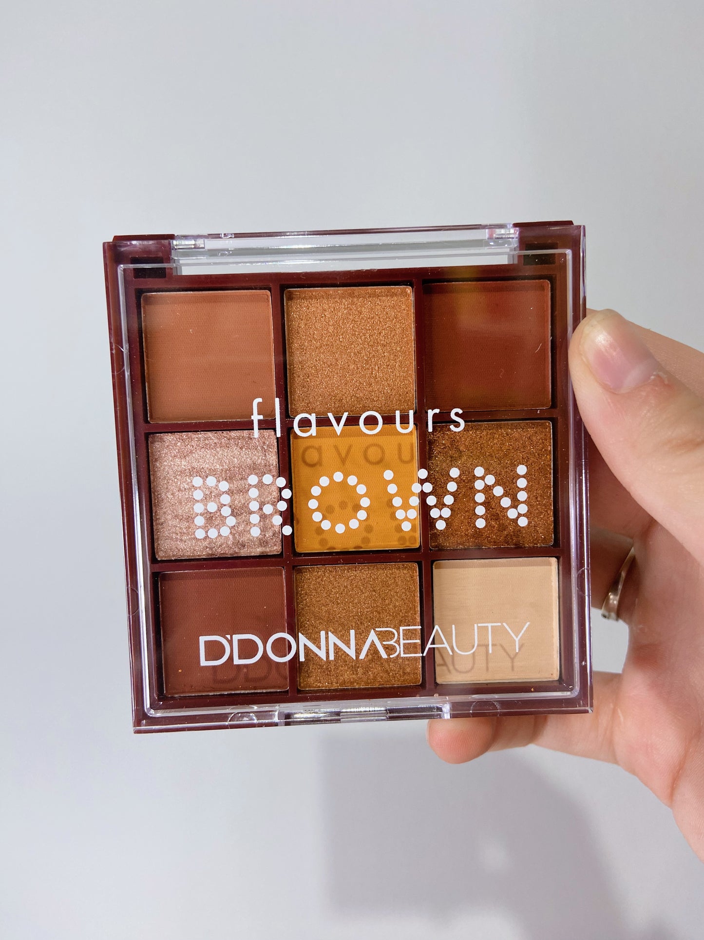 PALETA DE SOMBRAS FLAVOURS BROWN - DDONNA