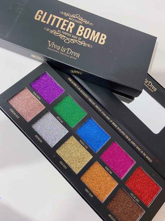 PALETA DE SOMBRAS GLITTERBOMB - VIVA LA DIVA