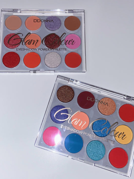 PALETA DE SOMBRAS GLAM COLOUR B - DDONNA