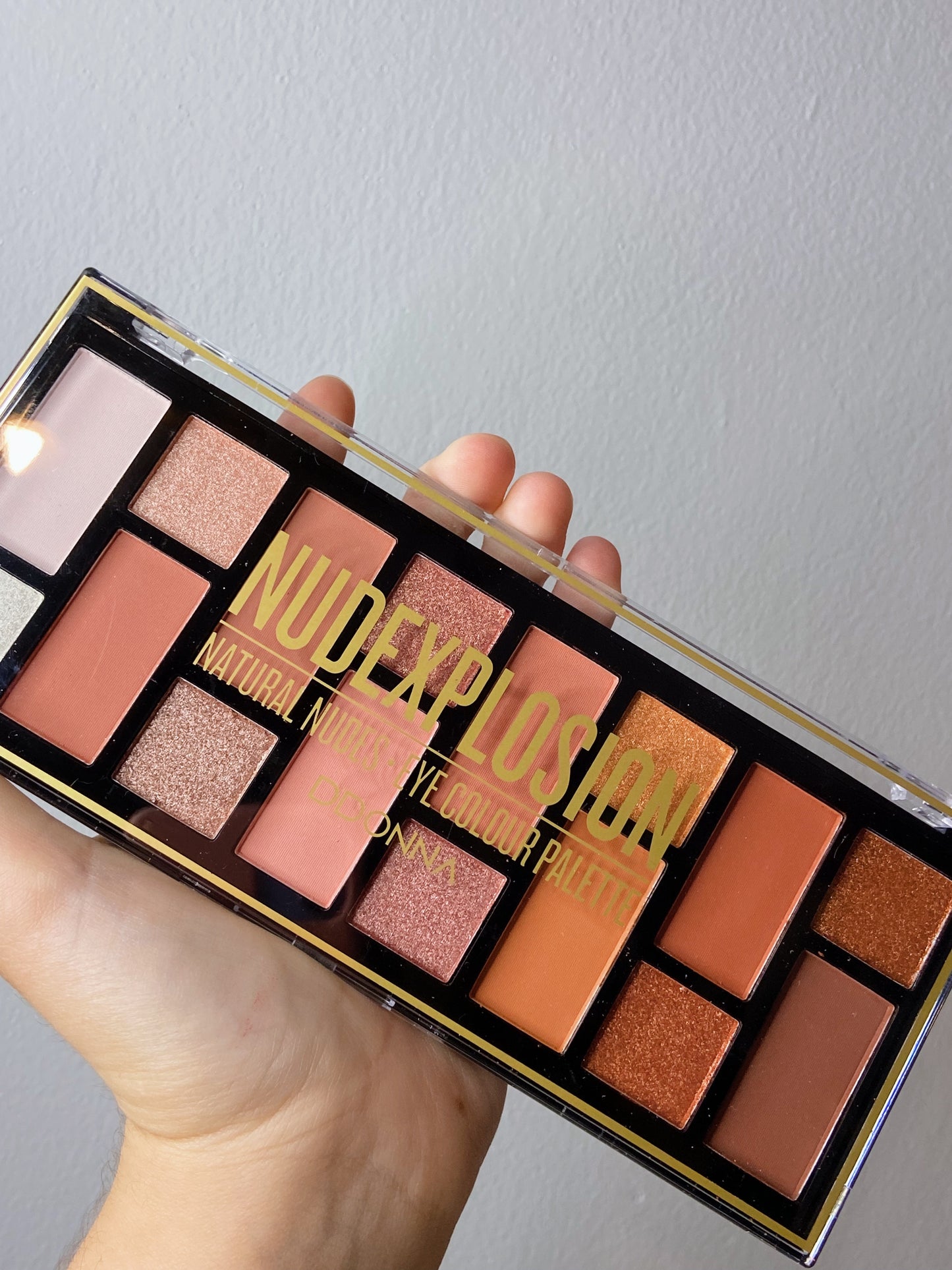 PALETA DE SOMBRAS NUDE EXPLOSIÓN - DDONNA