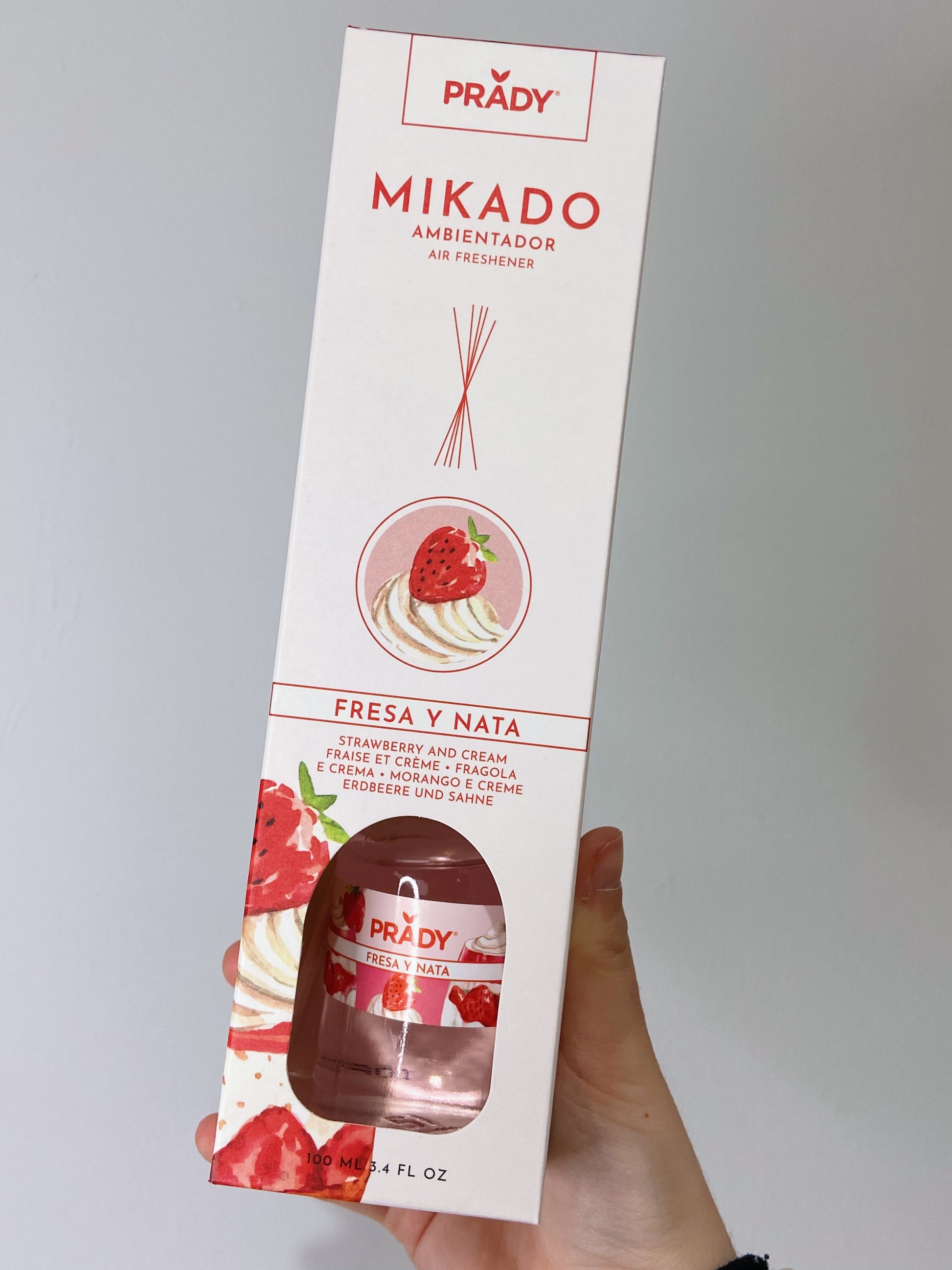 Crema Fresa - Mikado Ámbar – Storettastic